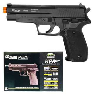 Sig Sauer P226 Spring Airsoft Pistol Gun Metal Slide 806481281149 