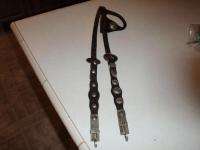 Vintage Silver Horse Bridle Bit Clips Soft and Supple  