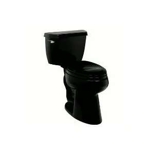   Kohler K 3505 Wellworth Pressure Lite Toilet, Black
