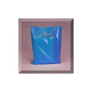   12 Lagoon Blue Premium Plastic Merch Bag