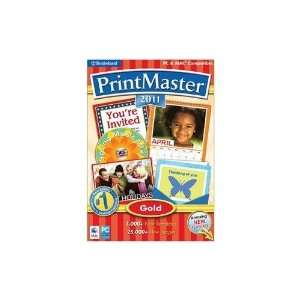 Encore Printmaster 2011 Gold Sb Create Fun Projects Improved Content 