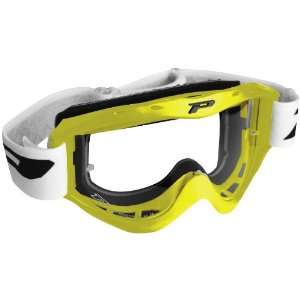  Pro Grip 2009 3400 Duo Color Goggles , Color Yellow/White 
