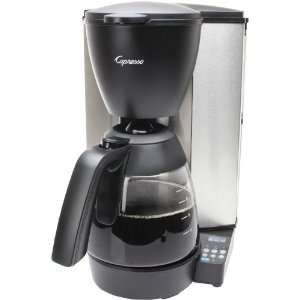 Capresso 484.05 MG600 Plus 10 Cup Programmable Coffee Maker with Glass 