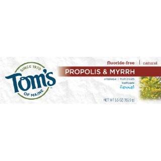   free Fennel Toothpaste with Propolis and Myrrh, 5.5 Ounce (Pack of 2