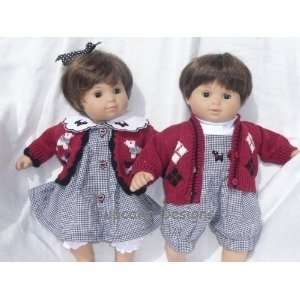     Fits American Girl 15 Bitty Twins Clothes Boy & Girl Doll Clothes
