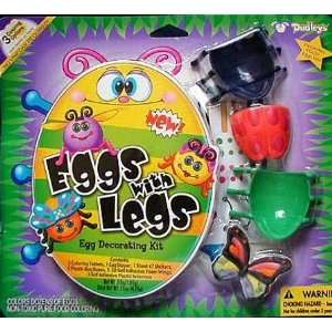  Eggs with Legs Egg Decorating Kit by Dudley Everything 