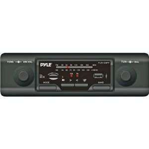  Pyle In Dash AM/FM MPX  Shaft Style Dual Knob Radio 