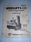 WHITE EQUIPMENT PARTS SERVICE MANUAL LOADER 2 62L 4 78L items in 