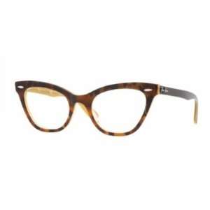 Ray Ban Rx5226 5033Brown Grad Light Havana 49mm eyeglasses