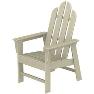  Poly wood Recycled Plastic Wood Long Island Adirondack Dining Chair 