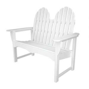  Polywood Adirondack ADBN 1, Recycled Plastic Outdoor Two 