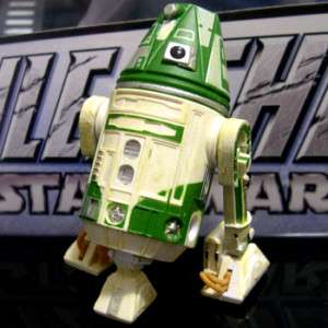 STAR WARS astromech droid R4 J1 build a droid BAD green  
