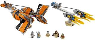 LEGO Star Wars Anakins & Sebulbas Podracers 7962 w/ 5 Minifigures 