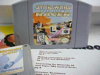 N64 STAR WARS SYSTEM IN BOX MINT W/PAPERS&RED PAK AND STAR WARS GAME 
