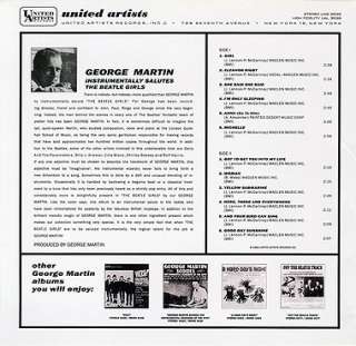 GEORGE MARTIN THE BEATLE GIRLS CD MINI LP OBI  