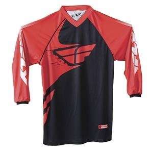  Fly Racing Free Ride Jersey   2007   Small/Black/Grey 