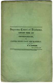 1857 Mobile Bay boats ALABAMA SUPREME COURT CASE  