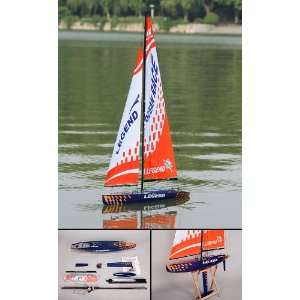  35 Scale Model Electric Fiberglass Body RTR Legend Sail Boat 