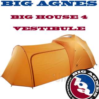 Big Agnes Big House 4 Tent & Vestibule Package NEW  