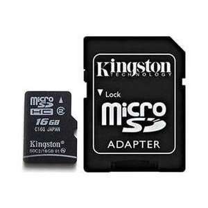  Kingston MicroSDHC 16GB (16 Gigabyte) Card for Samsung CHAMP 