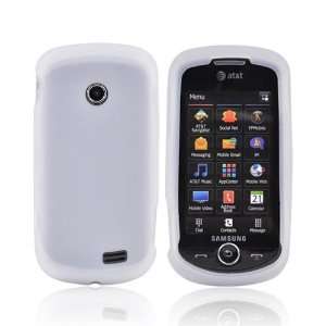  FROST WHITE For Samsung Solstice II Silicone Case Cover 