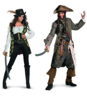   Deluxe & Captain Jack Sparrow Theatrical Adult Set   Med/XL  