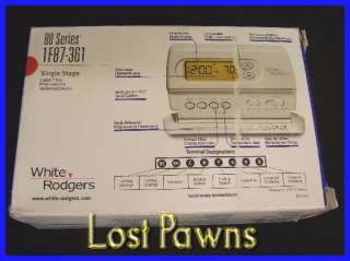 White Rodgers 1F87 361 Digital Programmable Thermostat  