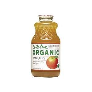 Santa Cruz Organic Apple Juice Quart ( 12x32 OZ)  Grocery 