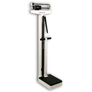  Detecto 349 Balance Beam Doctor Scale w/ Height Rod & Hand 