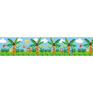   of the Rainforest Scenic Peel & Stick Wallpaper Border by Brewster