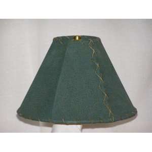  Western Leather Lamp Shade   10 Green Pig Skin