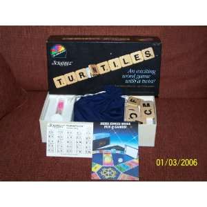    TURNTILES WORD GAME by Scrabble Brand 1986 
