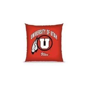  NCAA Sports 18 Toss Pillow Utah Utes   College Athletics Fan 