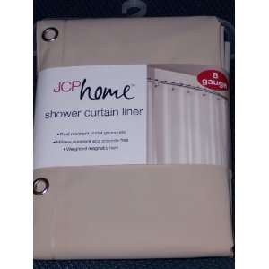  JCP home 8 gauge shower curtain liner