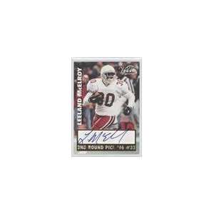  1997 Visions Signings Autographs #42   Leeland McElroy 
