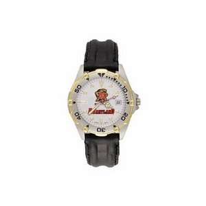   Maryland All Star Mens (Leather Band) Watch Logoart Jewelry