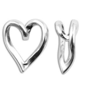  Sterling Silver Heart Slider Arts, Crafts & Sewing