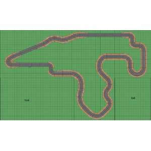  1/32 Scalextric Analog Slot Car Race Track Sets   Spa 