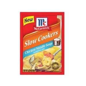 McCormick Slow Cookers Chicken Noodle Soup, 1.48oz (Pack of 12 