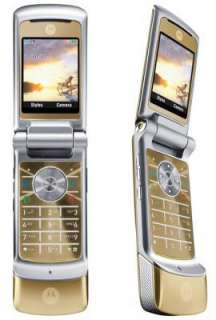 New Motorola KRZR K1 Gold Unlocked Mobile Phone RAZR  