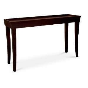 Longer Wood Sofa Table in Cappuccio Finish / Hall Console Table 