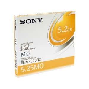  SONY Disc, R/W Magneto Optical, 5.25 in. 5.2GB 2048 B/S 