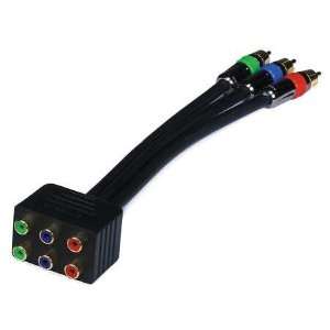  Cable Splitters Cable Splitter,1to2 Way RCA,RGB Conn,RG6 