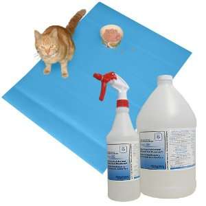  Sky Blue Pet Pad & Disinfectant Spray