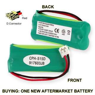 One New Phone Battery GE VTECH UNIDEN BT18433 BT28433  