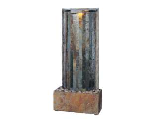 Waterwall Table Top Wall Water Fountain Natural Slate  