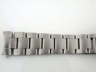 MENS SS OYSTER WATCH BAND FOR ROLEX 20MM SATIN FINISH  