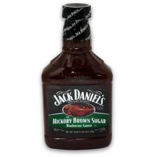 Jack Daniels Barbecue Sauce, Hickory Brown Sugar, 19 Ounce Bottles 
