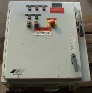 Edwards Dry Vacuum Pump Electrical Power Box  