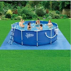  Round Frame Pool 12 x 36 with 780 GPH SkimmerPlus Filter 